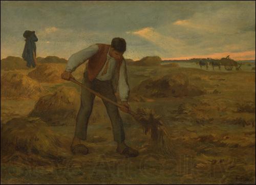 Jean-Franc Millet Peasand spreading manure